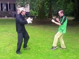 Part 3 martial arts:  Selfdefense of the Crane by Tai Chi and Kungfu master Douwe Geluk