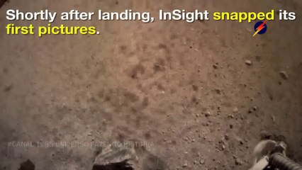 NASA INFORMA QUE A INSIGHT REALIZOU COM SUCESSO PRIMEIRA MISSÃO EM MARTE