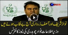 Nawaz, Zardari exposed today: Fawad Chaudhry