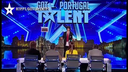 Young Magician Makes A Prediction on Portugal s Got Talent   Magicians Got Talent