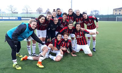 La corsa delle ragazze continua: 5-2 al Chievo