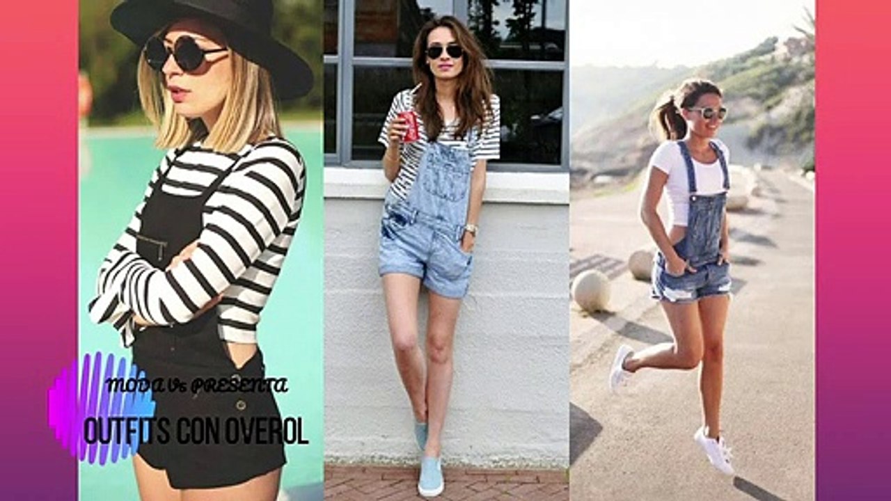 OUTFITS CON OVEROL MODA 2019- MODA V5