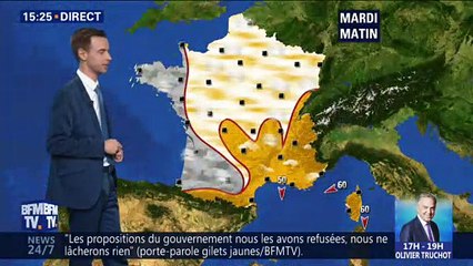 La météo pour ce mardi 25 décembre 2018