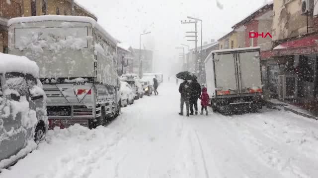 Şırnak Beytüşşebap'ta Kar Kalınlığı 20 Santim