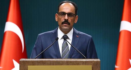 Son Dakika! Cumhurbaşkanlığı Sözcüsü İbrahim Kalın'dan ABD'nin Suriye Kararıyla İlgili Dikkat Çeken Açıklama!