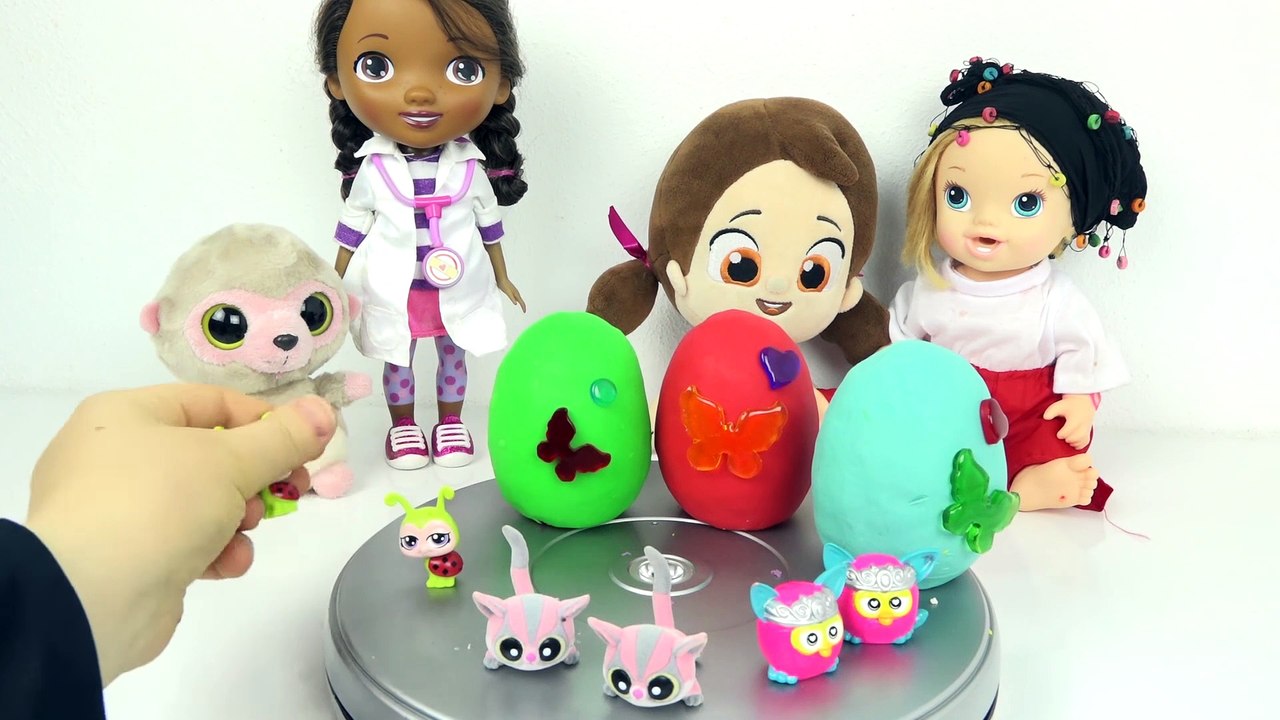 Kelebek Oyun Hamuru Sürpriz Yumurta Açma İkiz Oyuncaklar