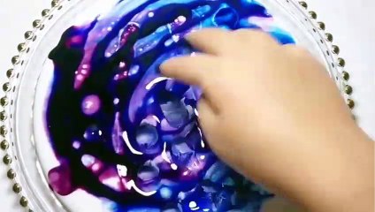 Satisfying Slime ASMR - Slime Coloring