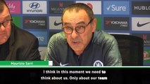 It's important how we react - Sarri