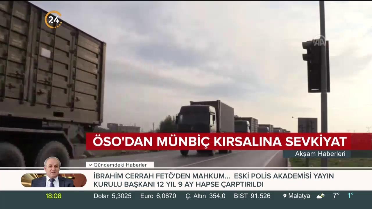 ÖSO'dan Münbiç kırsalına sevkiyat