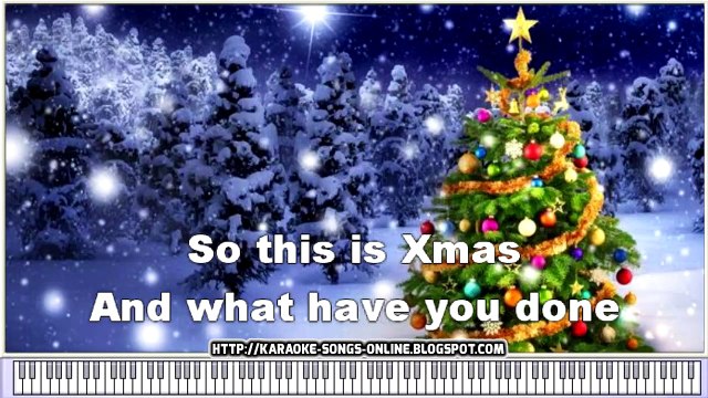 Happy Xmas (War Is Over) by John Lennon - Free Karaoke songs