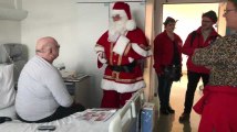Le Père Noël a distribué des cadeaux aux malades de l’hôpital d’Hornu