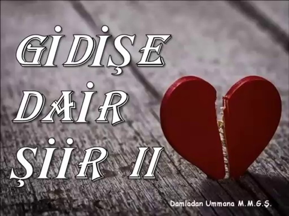 Gidişe Dair Şiir II Mustafa Murat Güngör Şiir Dİnletisi