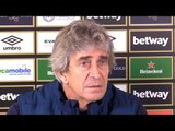 Manuel Pellegrini Full Pre-Match Press Conference - West Ham v Watford - Premier League