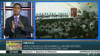 México: AMLO presenta plan de desarrollo del Itsmo de Tehuantepec