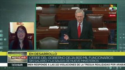 EE.UU.: sin acuerdos entre Trump y Senado por el presupuesto