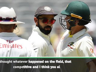Nothing wrong with Paine and Kohli sledges - Rahane