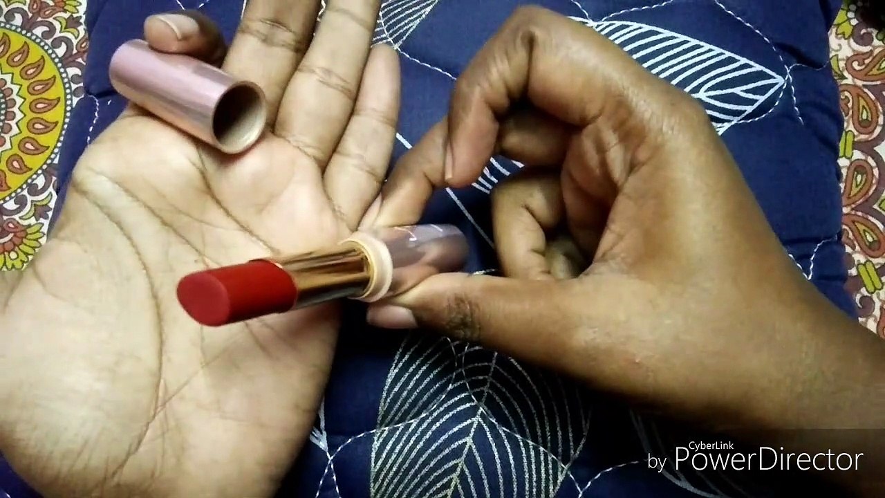 lakme_9_to_5_lipstick review -shade red brick