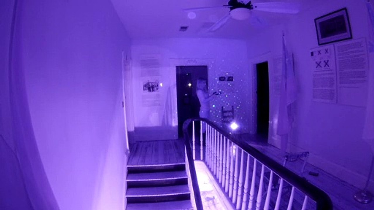 The Exchange Hotel and Civil War Museum Grid and Spirit Session 3rd Floor Hall Lunar Paranormal Virginia w UVA