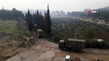 Hatay’a mühimmat sevkiyatı devam ediyor