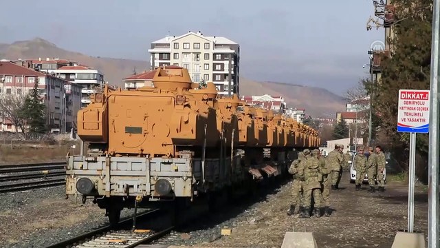 Suriye sınırına askeri sevkiyat - ÇANKIRI
