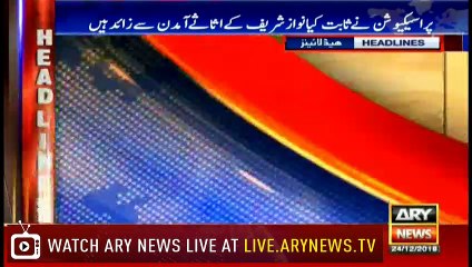 Headlines | ARYNews | 2300 | 24 December 2018