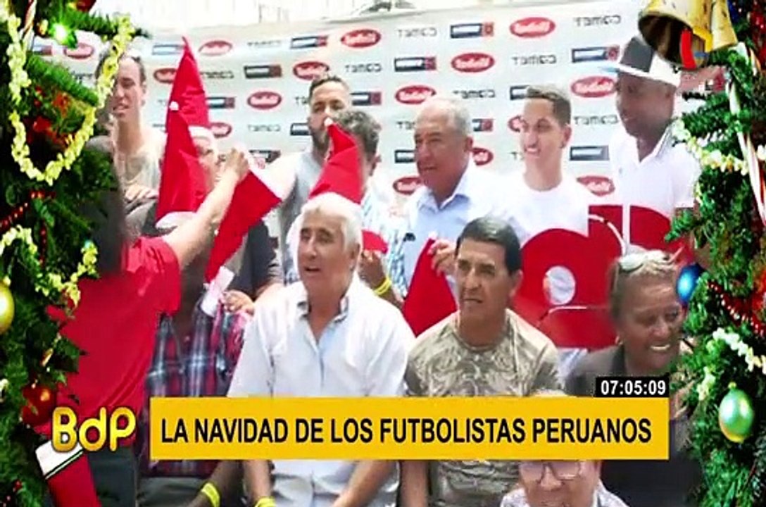 Futbolistas peruanos y sus mejores deseos por Navidad