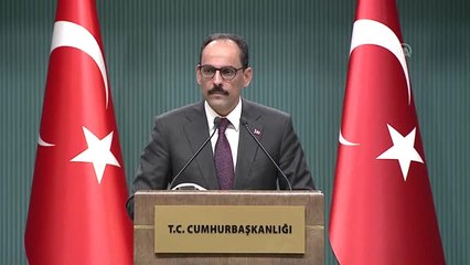 Kalın: "Patriotların Alınmasına Biz Kapıları Kapatmış Değiliz"
