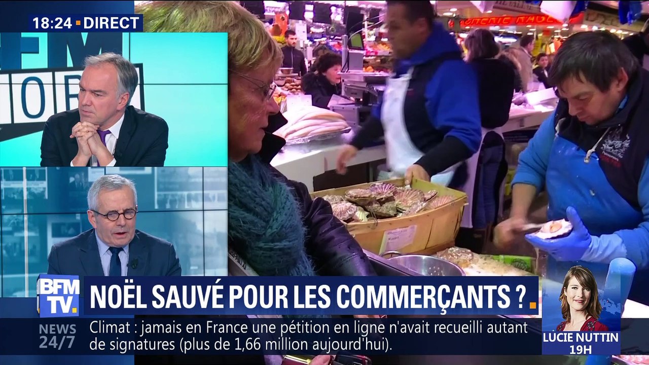 Noël sauvé pour les commerçants ?
