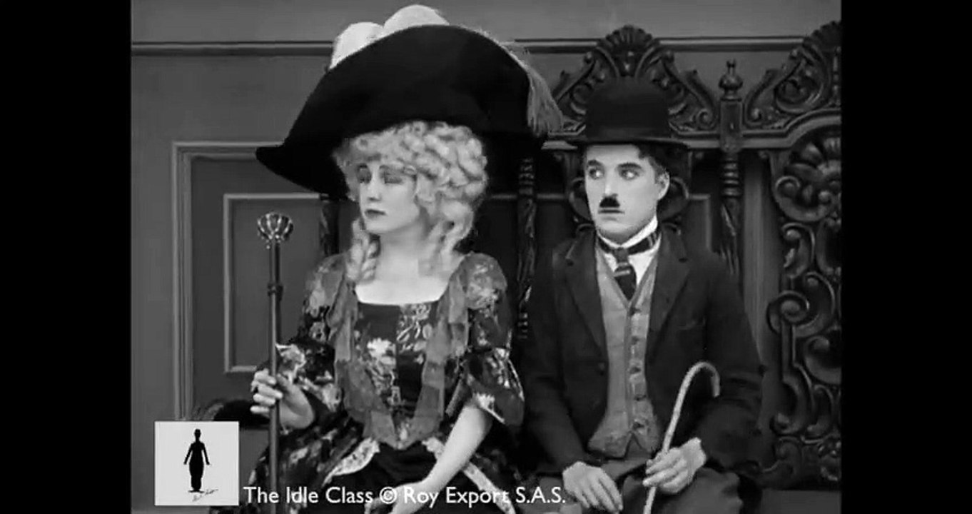 Charlie Chaplin - The Idle Class clip with Edna Purviance ( 450 X 854 )