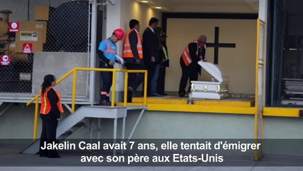 Guatemala: arrivée du corps de la petite migrante morte aux USA