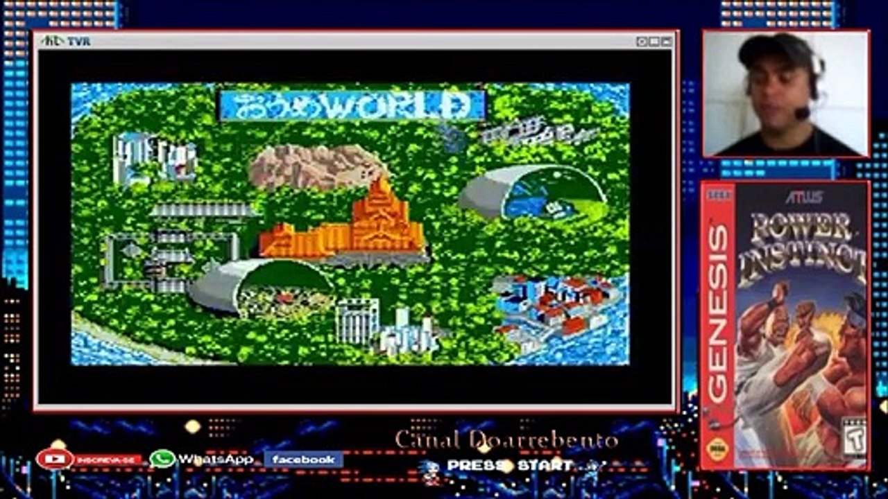 Mega Drive Quebrando o Pau # Power Instict
