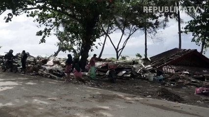 Kondisi Anyer Pascabencana Tsunami