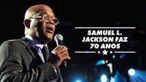 Dentro do luxuoso 70º aniversário de Samuel L. Jackson