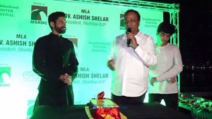 Farhan Akhtar, Sunil Shetty Inaugurate Neighborhood Winter Festival
