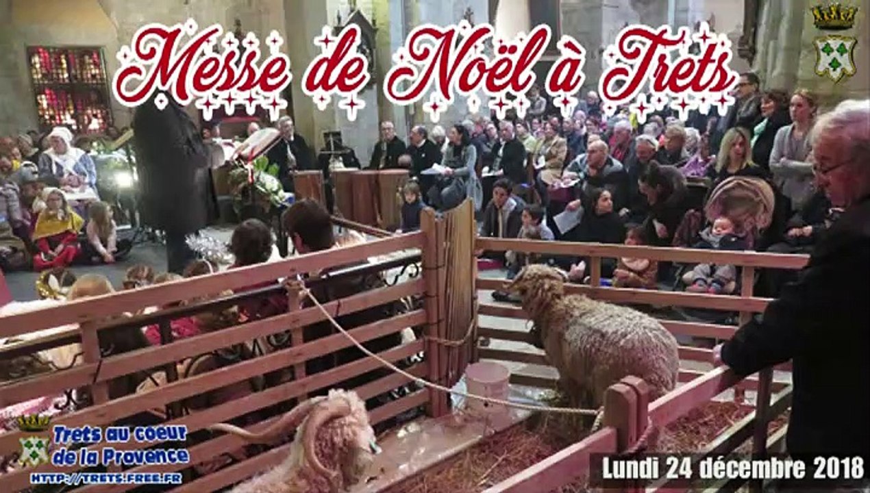 Messe de noel 2018 de TRETS 24 décembre