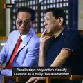 Panelo: Critics calling Duterte a bully 'cannot swallow reality'