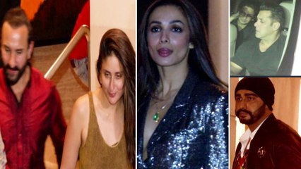 Salman Khan, Kareena Kapoor ,Malaika Arora, Arjun & others Enjoy Christmas Party; UNCUT | FilmiBeat