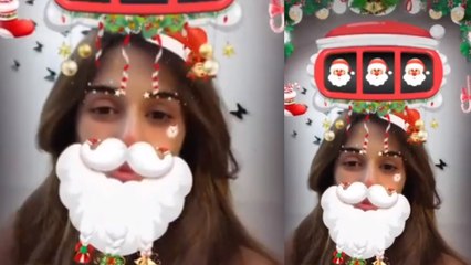 Disha Patani turns Santa Claus on this Christmas; Watch video | FilmiBeat