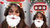 Disha Patani looks super CUTE in her Santa Claus look on this Christmas; Must Watch | Boldsky
