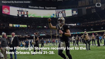 Pittsburgh Steelers Unsuccessfully Fake Punt Against New Orleans Saints