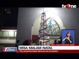 Puluhan Remaja Masjid di NTT Bantu Amankan Malam Natal