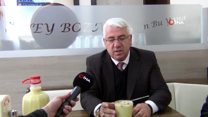 Kış aylarının vazgeçilmez içeceği boza