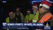 Huîtres, bûches et bonne humeur: Noël en jaune sur les ronds-points