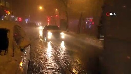 Ağrı’da Yoğun Sis Etkili Dolu