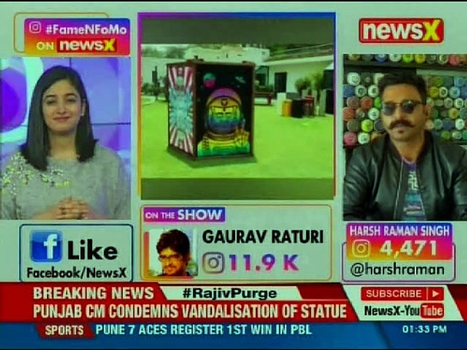 Fame N FoMo on NewsX: Harsh Raman Singh Exclusive Interview