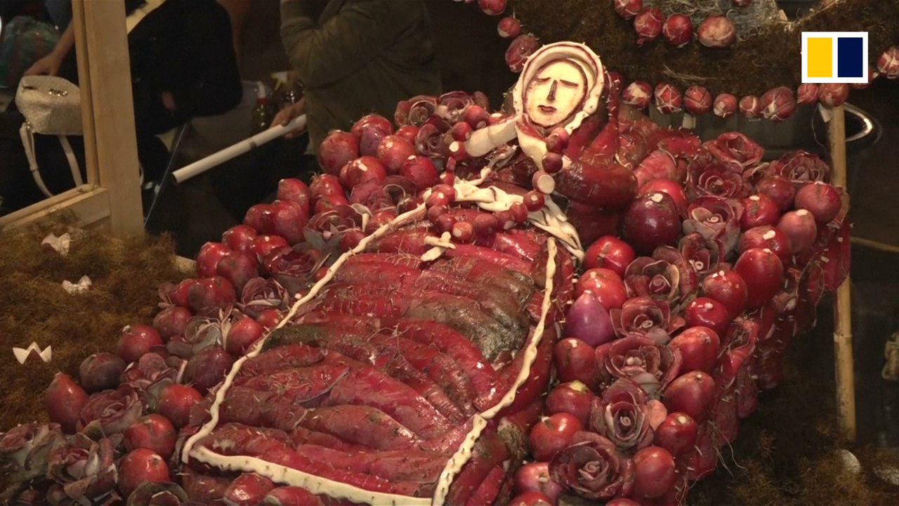 A radish Christmas