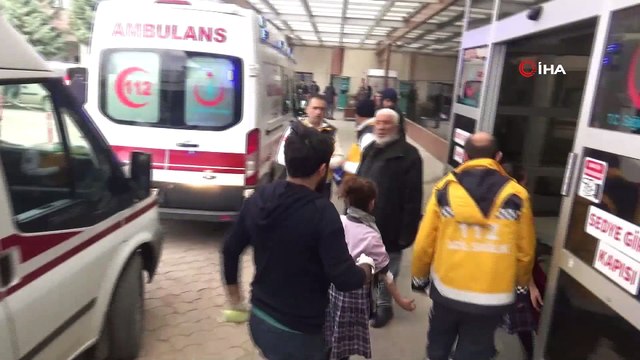 Deney yaparken gazdan etkilenen 15 öğrenci hastaneye kaldırıldı