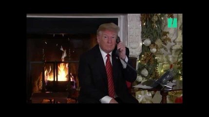 Il n'y a que Trump pour dire cela à un enfant le soir de Noël
