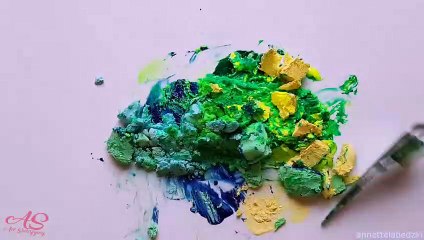 SATISFYING Paint Mixing #8 | ASMR Mixing Colours