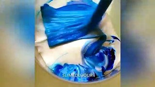 Coloring Slime Mixing 2018 || The Most Satisfying Coloring Slime Compilations #133